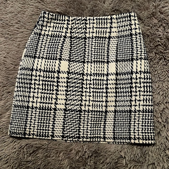 PLAID WORK SKIRT - Picture 1 of 2